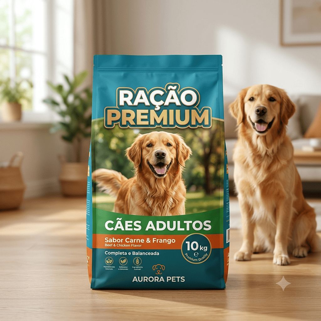 Ração Premium Cães Adultos 10kg